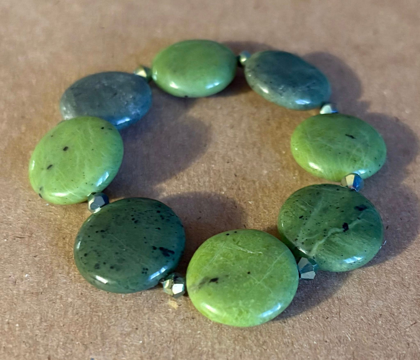 Handmade Natural Stone/Crystal/Wood Bracelets (≤8mm)