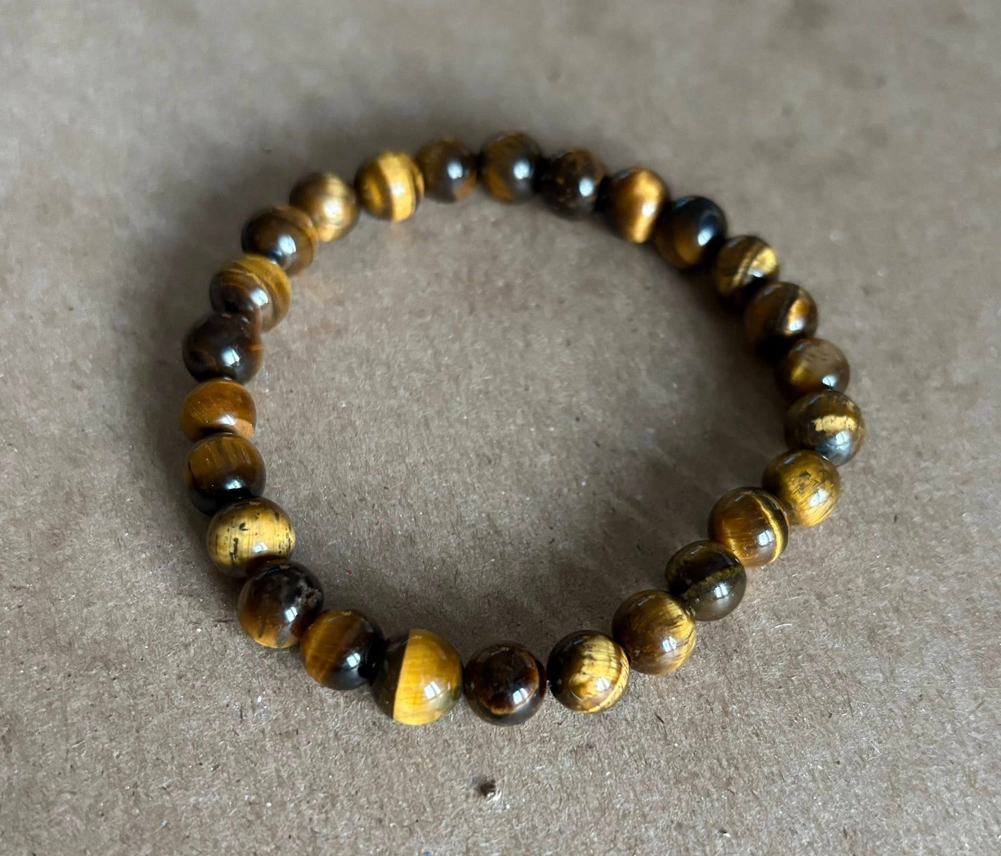 Handmade Natural Stone/Crystal/Wood Bracelets (≤8mm)