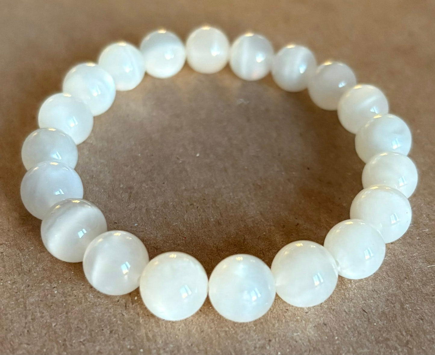 Handmade Natural Stone/Crystal/Wood Bracelets (≤8mm)