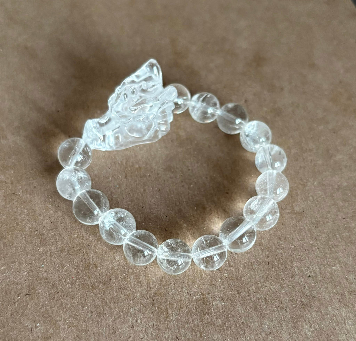 Handmade Natural Stone/Crystal/Wood Bracelets (≤8mm)
