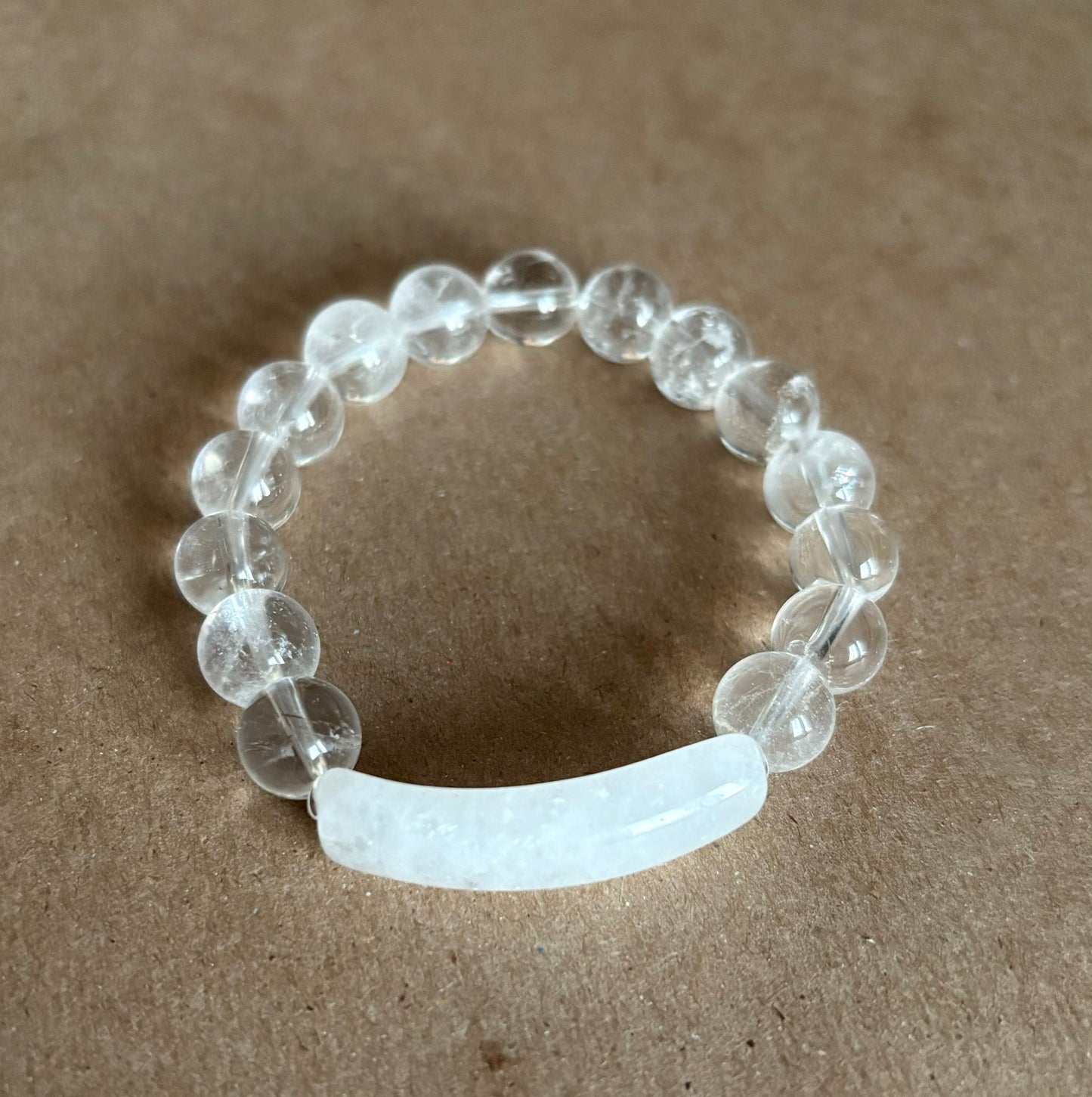 Handmade Natural Stone/Crystal/Wood Bracelets (≤8mm)