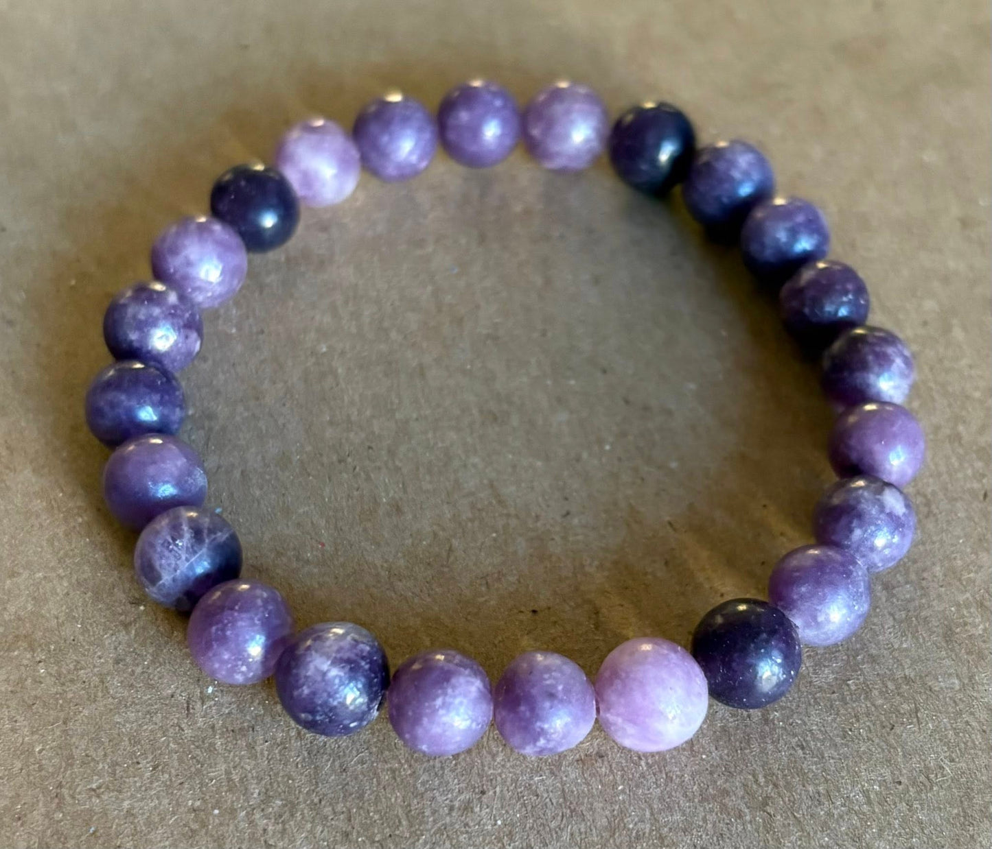 Handmade Natural Stone/Crystal/Wood Bracelets (≤8mm)