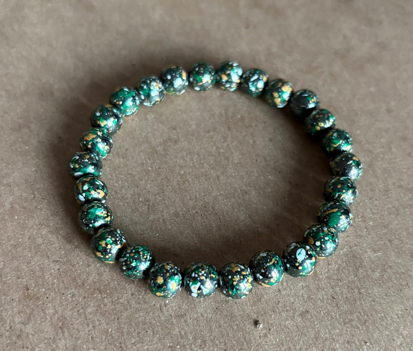 Handmade Natural Stone/Crystal/Wood Bracelets (≤8mm)