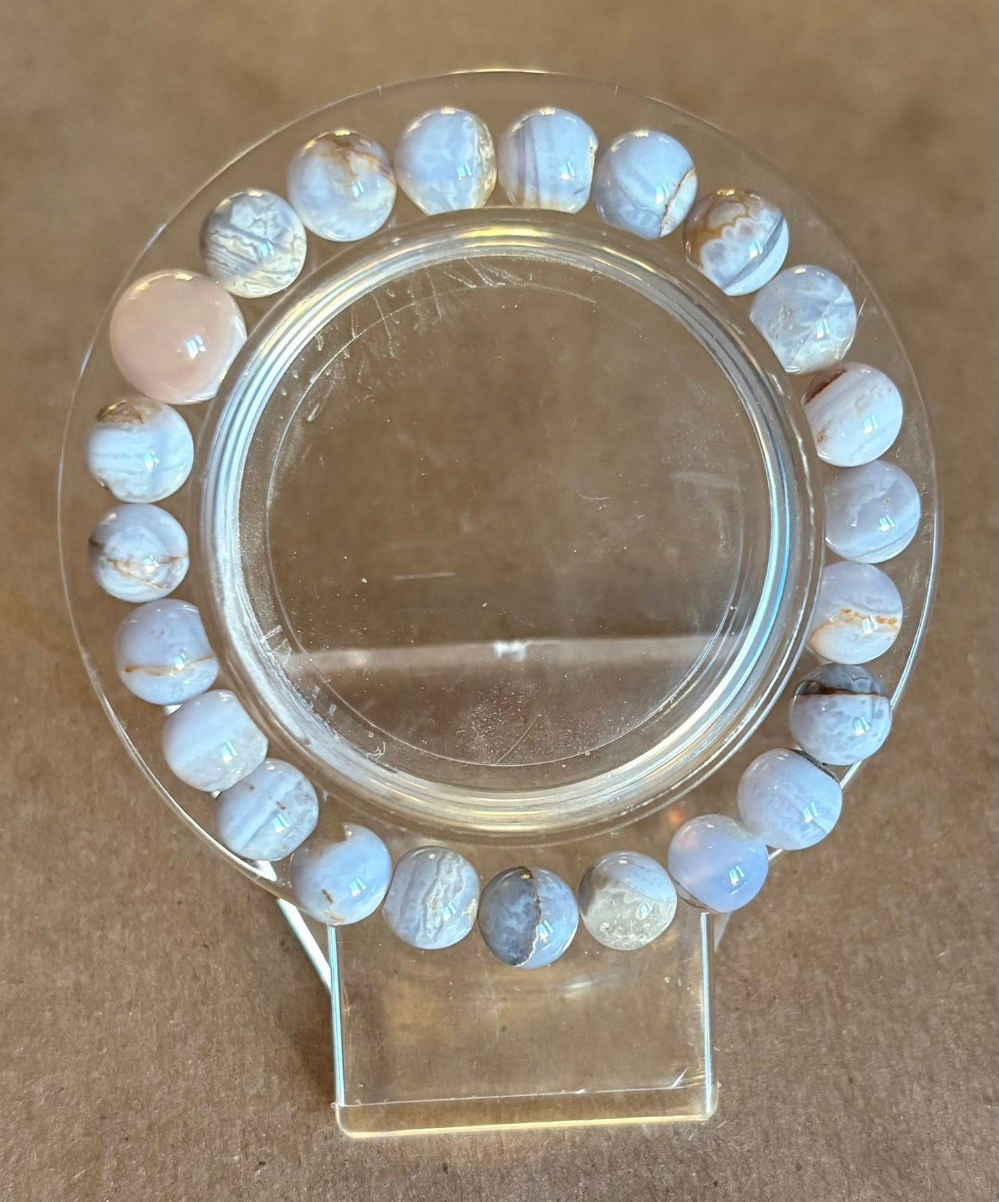 Handmade Natural Stone/Crystal/Wood Bracelets (≤8mm)