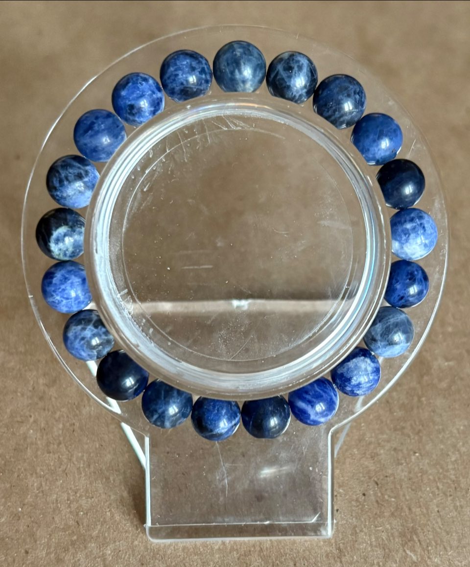 Handmade Natural Stone/Crystal/Wood Bracelets (~10mm)